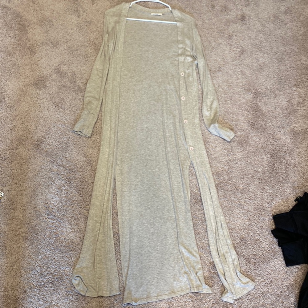 Long sleeve duster